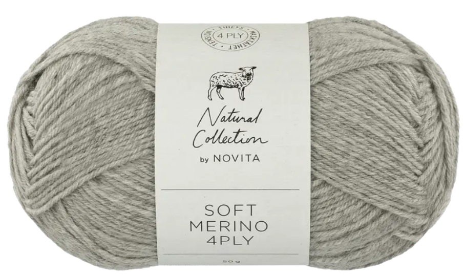 Poistuva: Novita Soft Merino 4PLY 100 % merinovillalanka 50 g