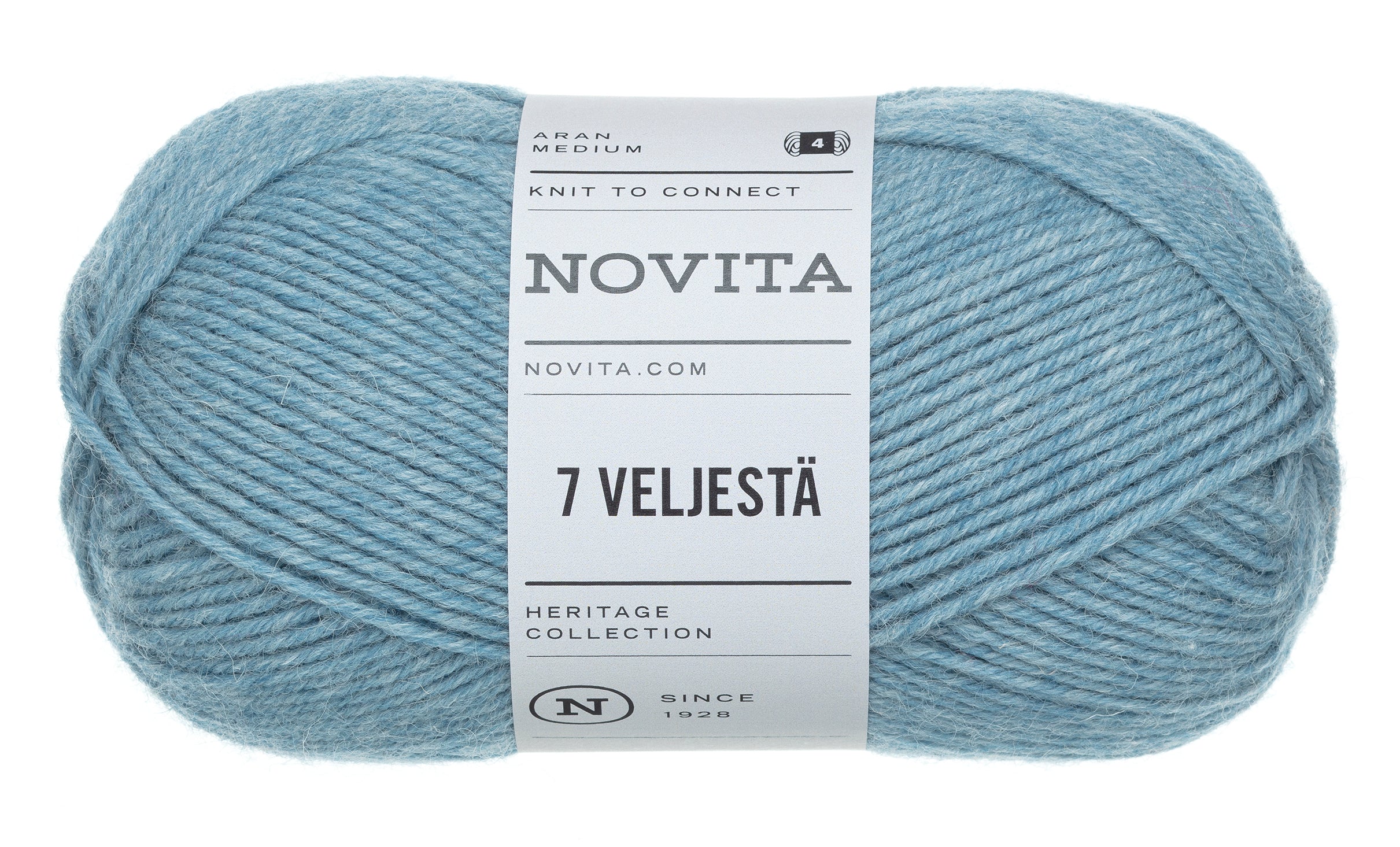 Novita 7 Veljestä villasekoitelanka 100 g