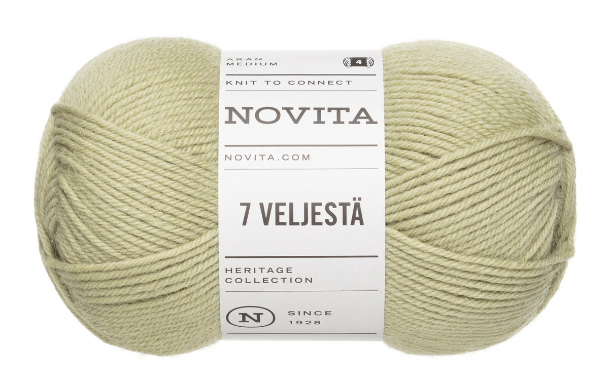 Novita 7 Veljestä 3161 Vaalea salvia