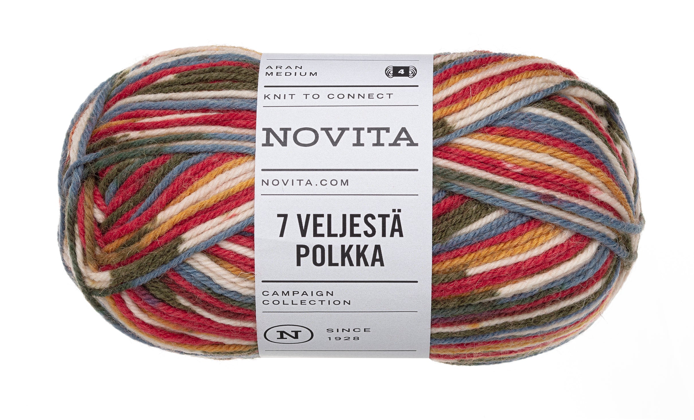 Novita 7 Veljestä Polkka 100 g