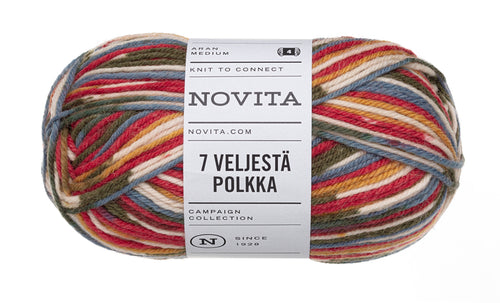 Novita 7 Veljestä Polkka 100 g