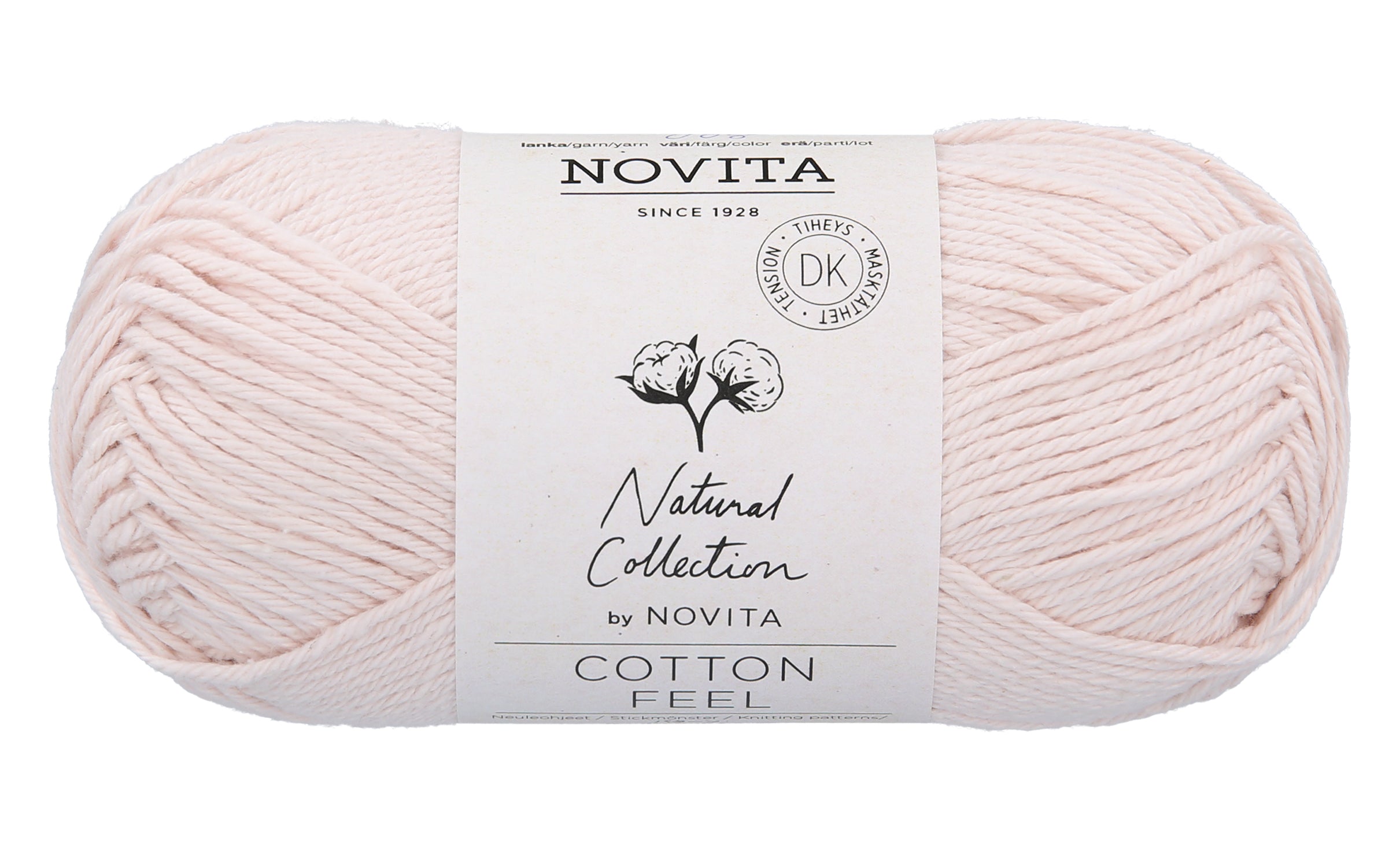 Poistuva: Novita Cotton Feel puuvillalanka 50 g