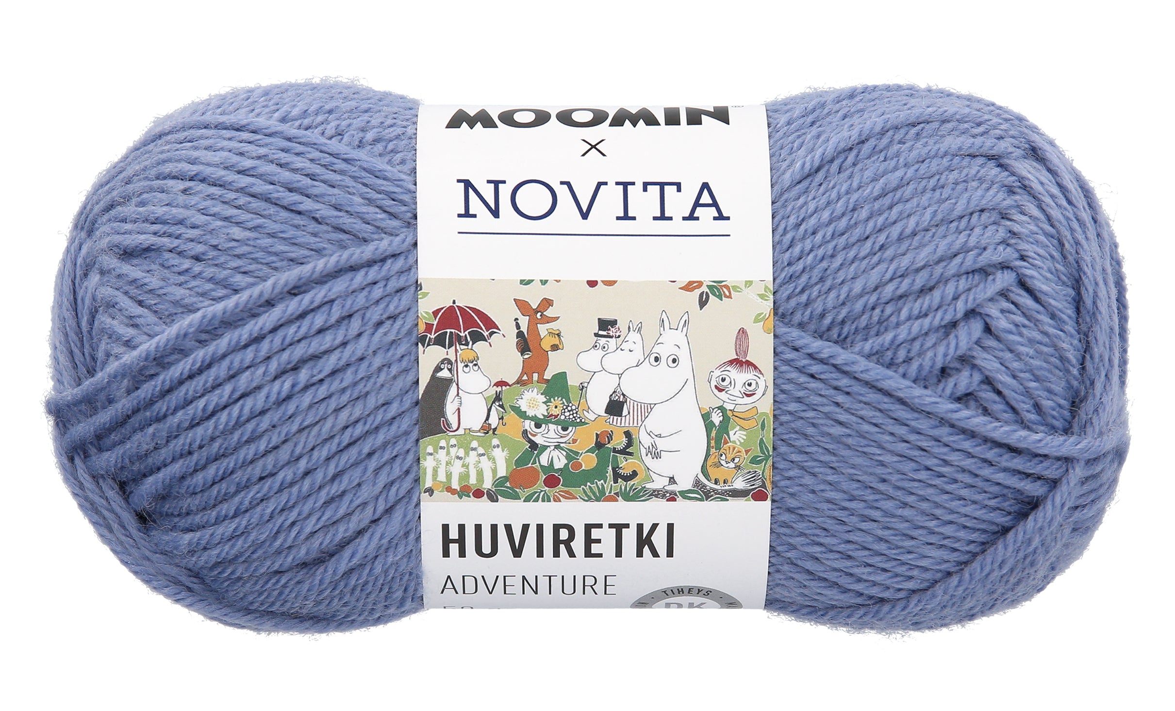 Poistuva: Moomin x Novita Huviretki villasekoitelanka 50 g