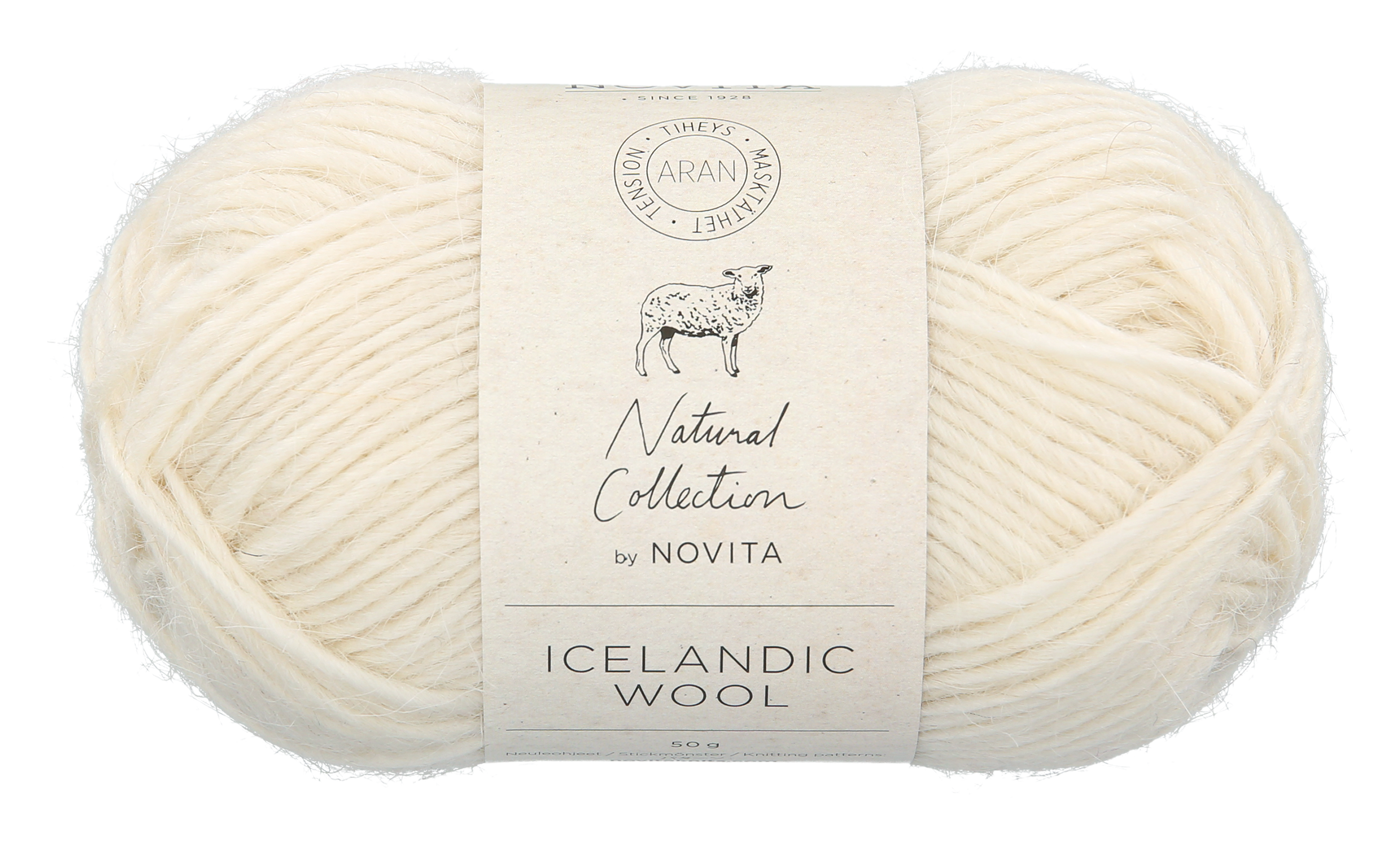 Poistuva: Novita Icelandic Wool 100 % villalanka 50 g