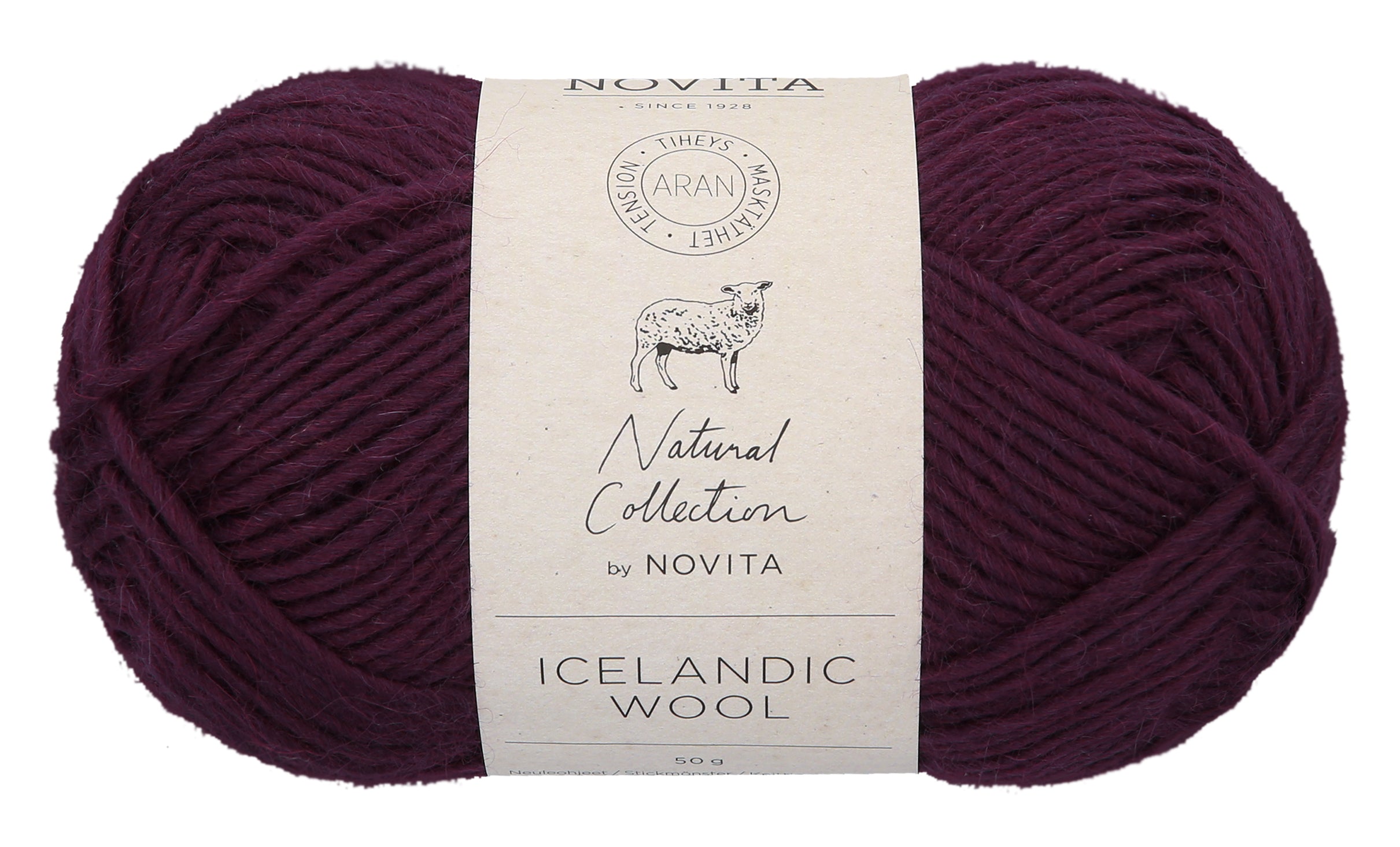 Poistuva: Novita Icelandic Wool 100 % villalanka 50 g