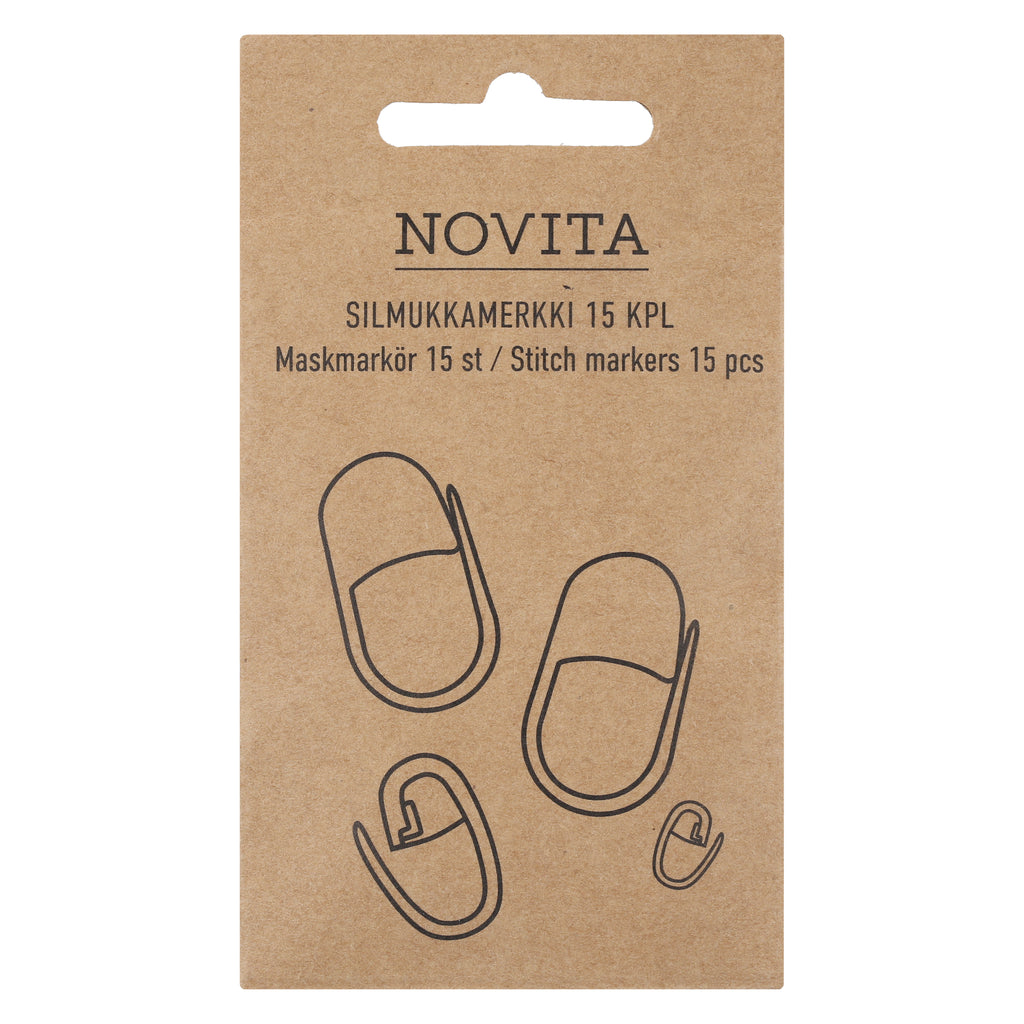 Novita silmukkamerkit 15 kpl