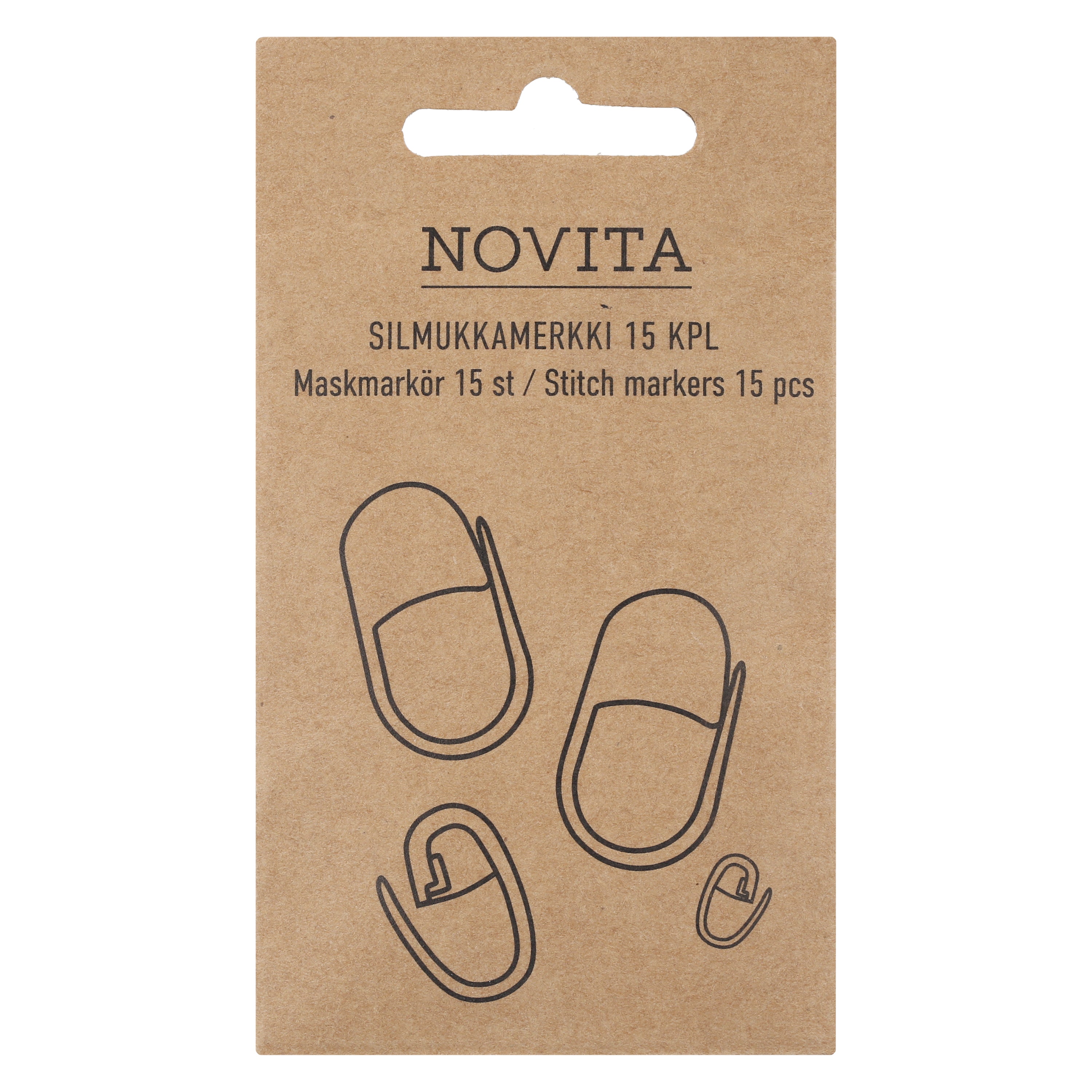 Novita silmukkamerkit 15 kpl
