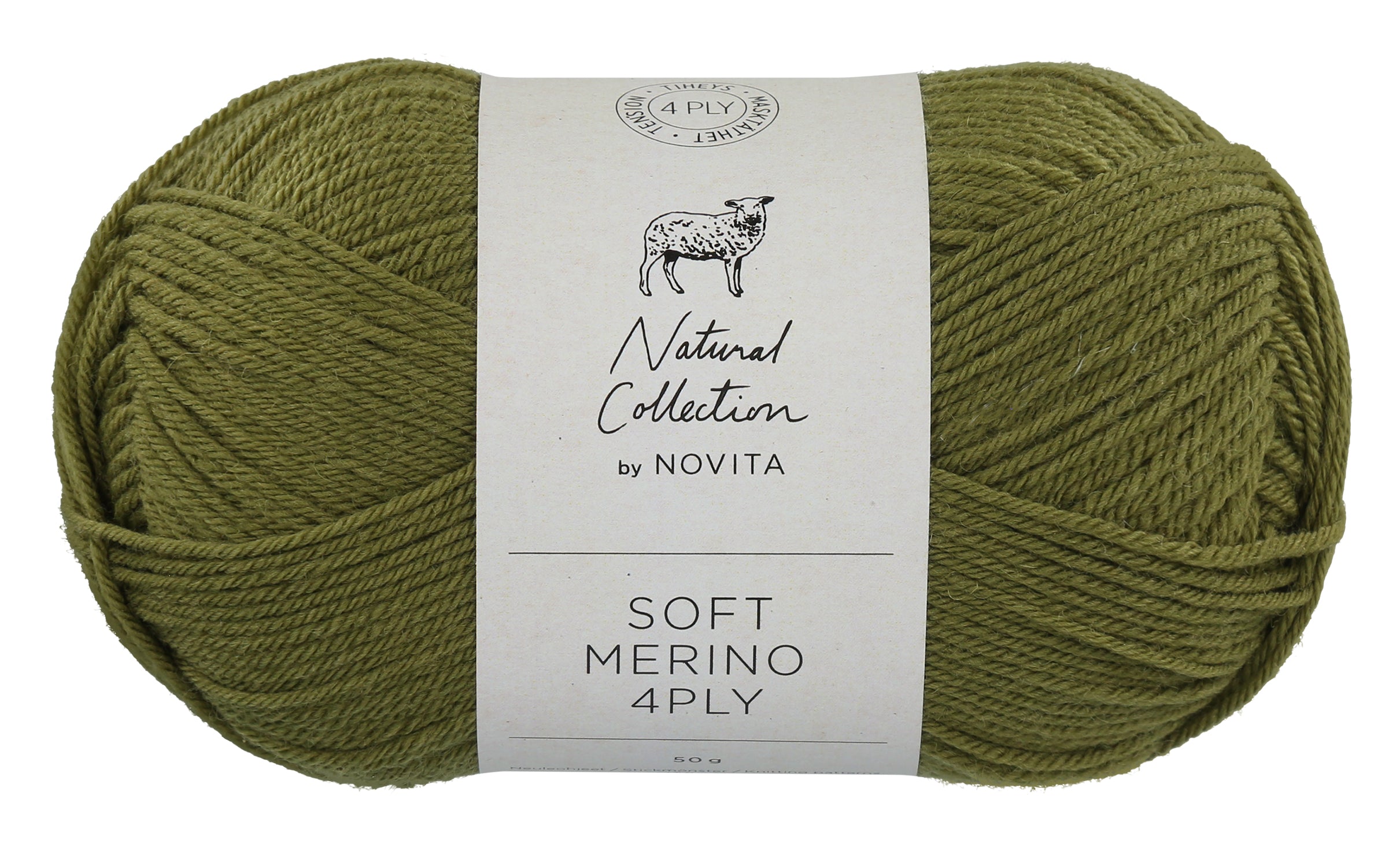 Poistuva: Novita Soft Merino 4PLY 100 % merinovillalanka 50 g