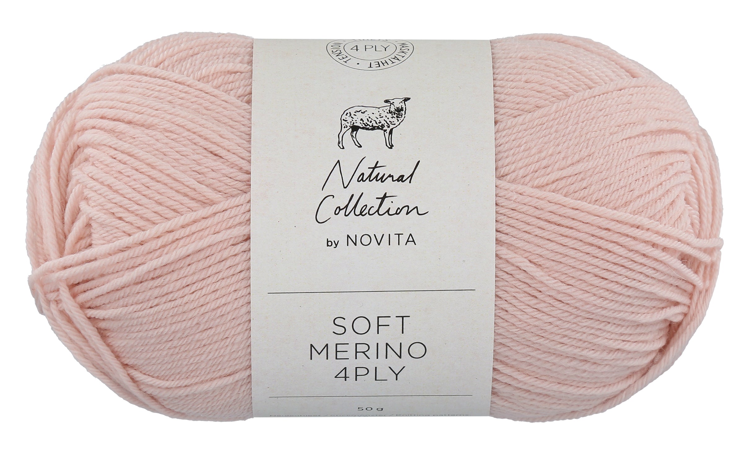 Poistuva: Novita Soft Merino 4PLY 100 % merinovillalanka 50 g