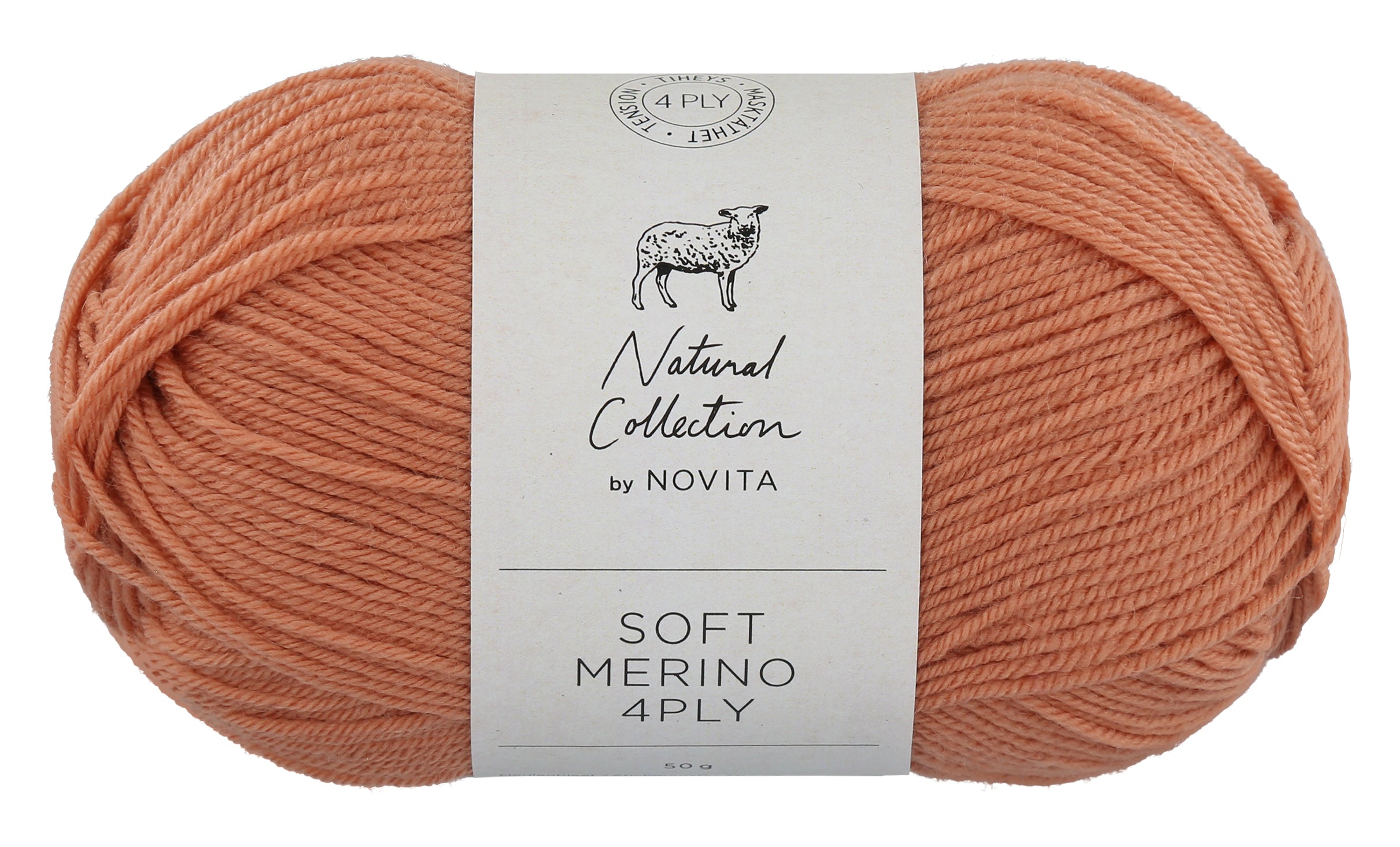 Poistuva: Novita Soft Merino 4PLY 100 % merinovillalanka 50 g