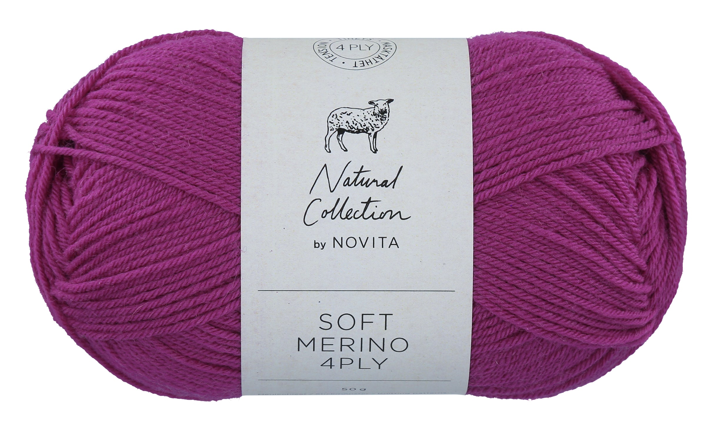 Poistuva: Novita Soft Merino 4PLY 100 % merinovillalanka 50 g