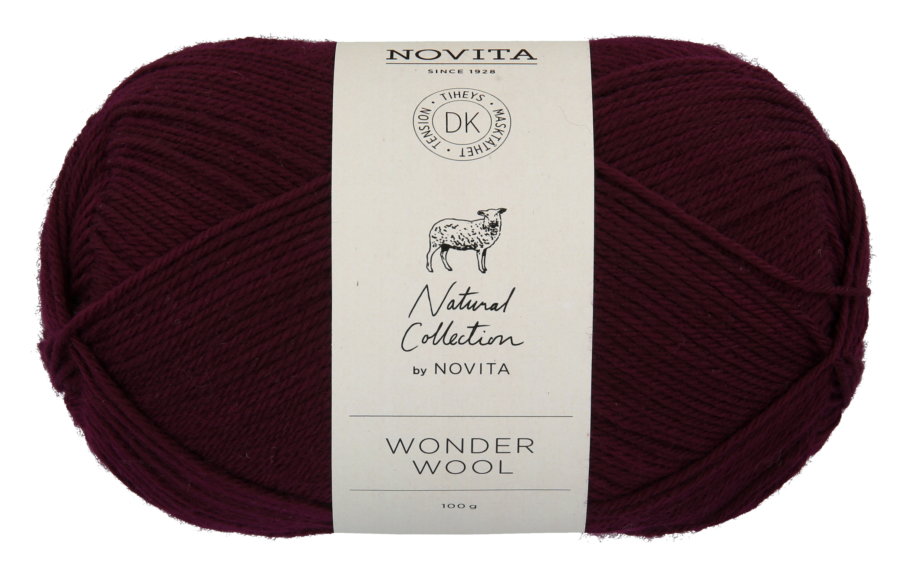 Poistuva: Novita Wonder Wool DK 100 % villalanka 100 g