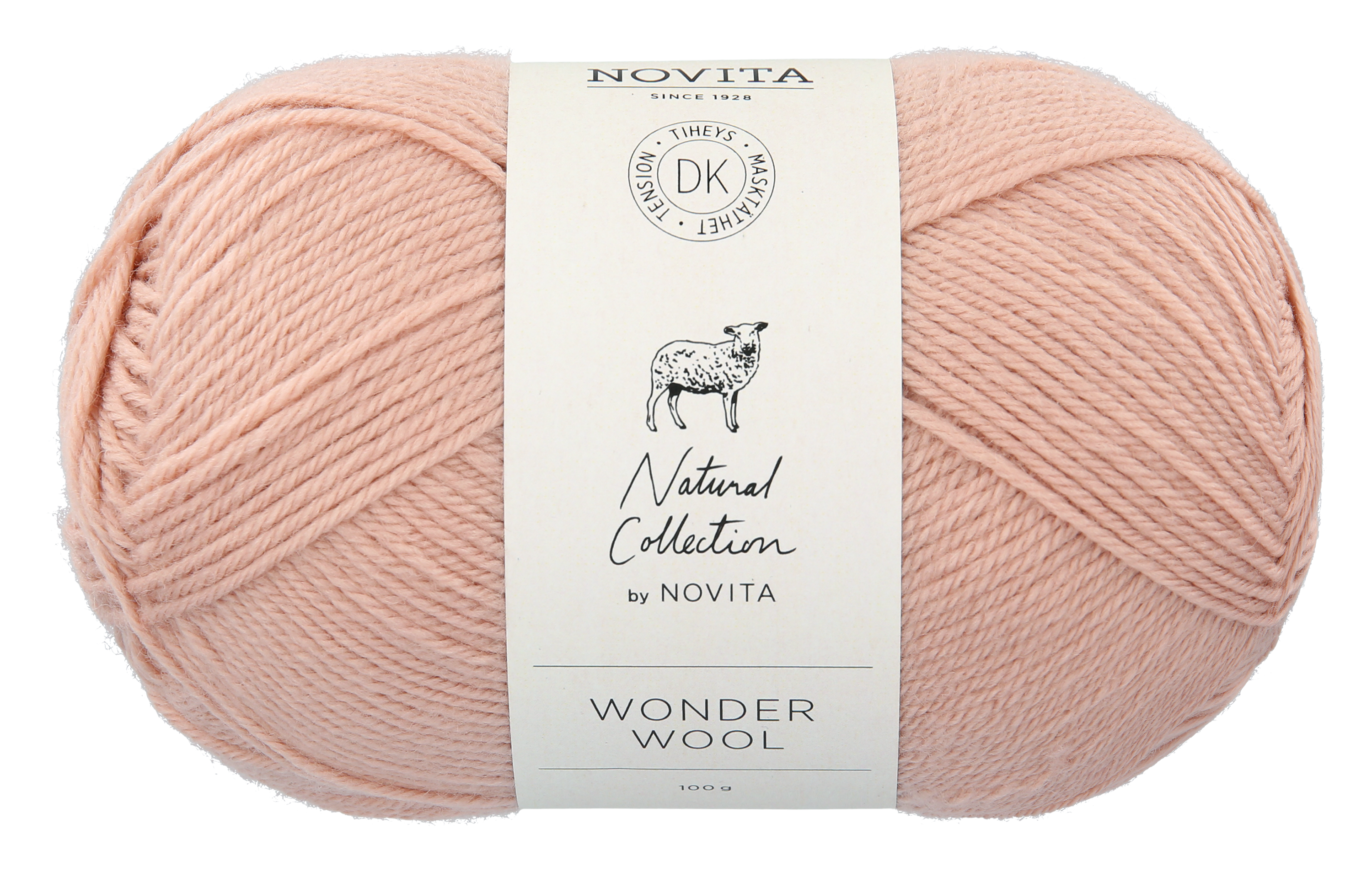 Poistuva: Novita Wonder Wool DK 100 % villalanka 100 g